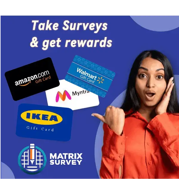 Earn rewards with surveys